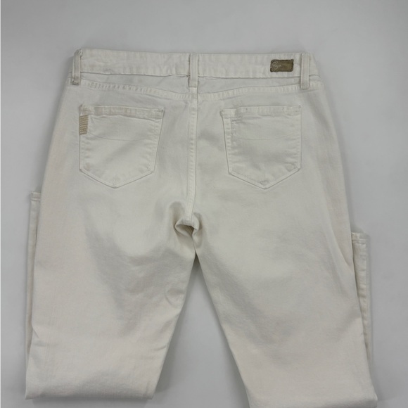 Paige White Venice Capri Pants Lightly Distressed Cropped Women's Size 29 - Picture 6 of 8